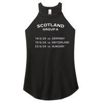 Memorabilia Of Scotland Euro Matches Women's Perfect Tri Rocker Tank