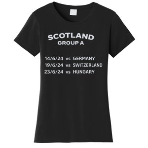 Memorabilia Of Scotland Euro Matches Women's T-Shirt