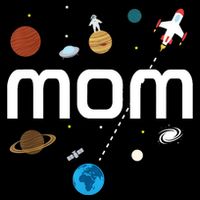 Mom Outer Space Birthday Party Gift Visor