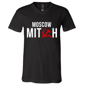 Moscow Mitch V-Neck T-Shirt