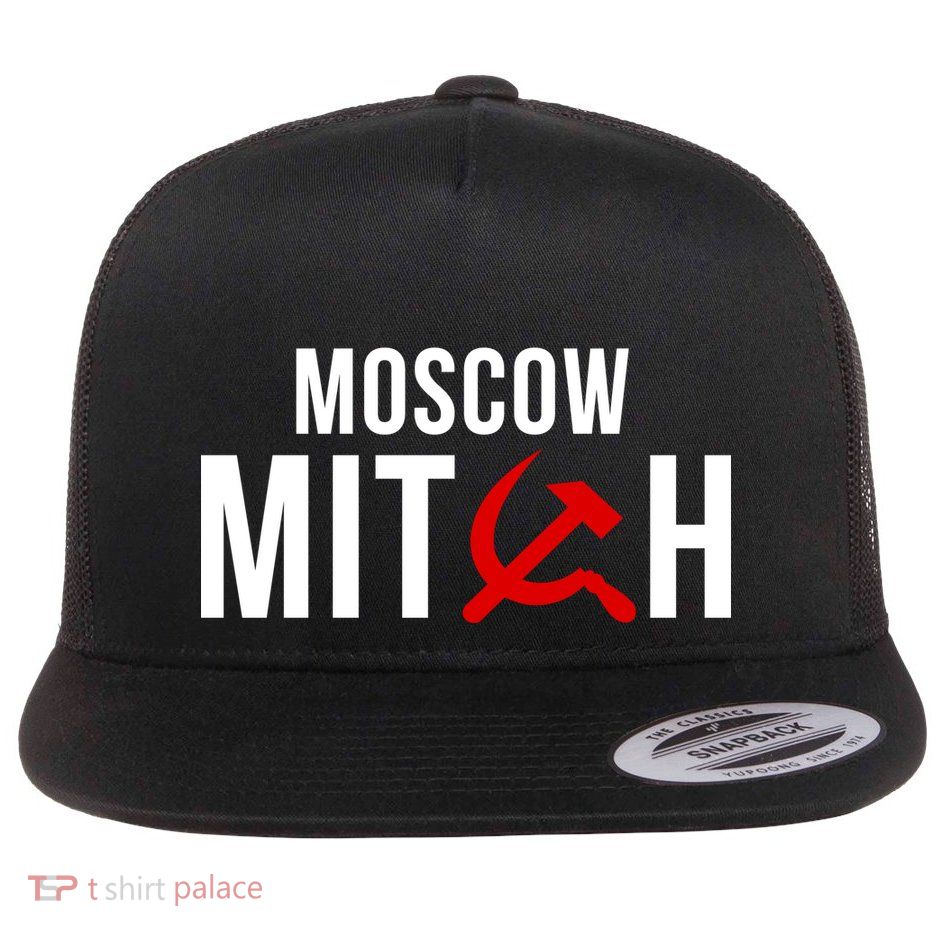 Moscow Mitch Flat Bill Trucker Hat