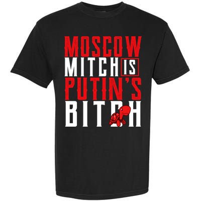 Moscow Mitch Is Putins B*tch Turtle Garment-Dyed Heavyweight T-Shirt
