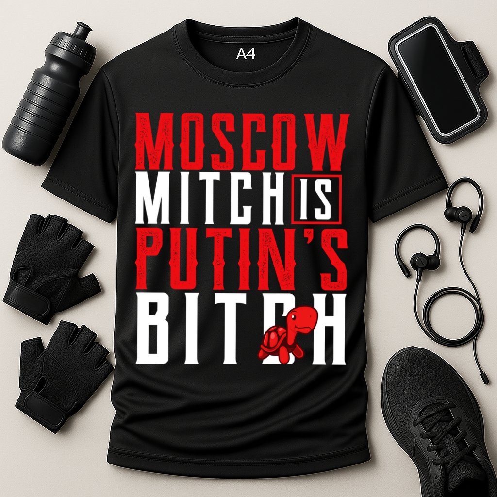 Moscow Mitch Is Putins B*tch Turtle Performance Shirt
