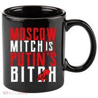 Moscow Mitch Is Putins B*tch Turtle 11oz C Handle Ceramic Mug