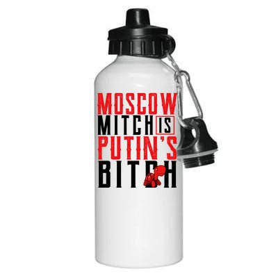 Moscow Mitch Is Putins B*tch Turtle Aluminum Water Bottle