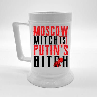 Moscow Mitch Is Putins B*tch Turtle Beer Stein