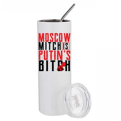 Moscow Mitch Is Putins B*tch Turtle Stainless Steel Tumbler