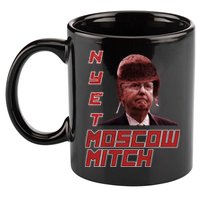 Moscow Mitch McConnell Nyet 11oz C Handle Ceramic Mug