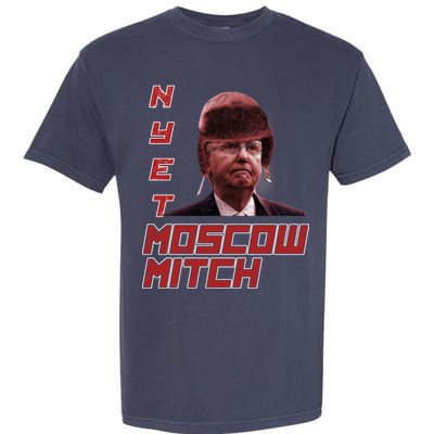 Moscow Mitch McConnell Nyet Garment-Dyed Heavyweight T-Shirt