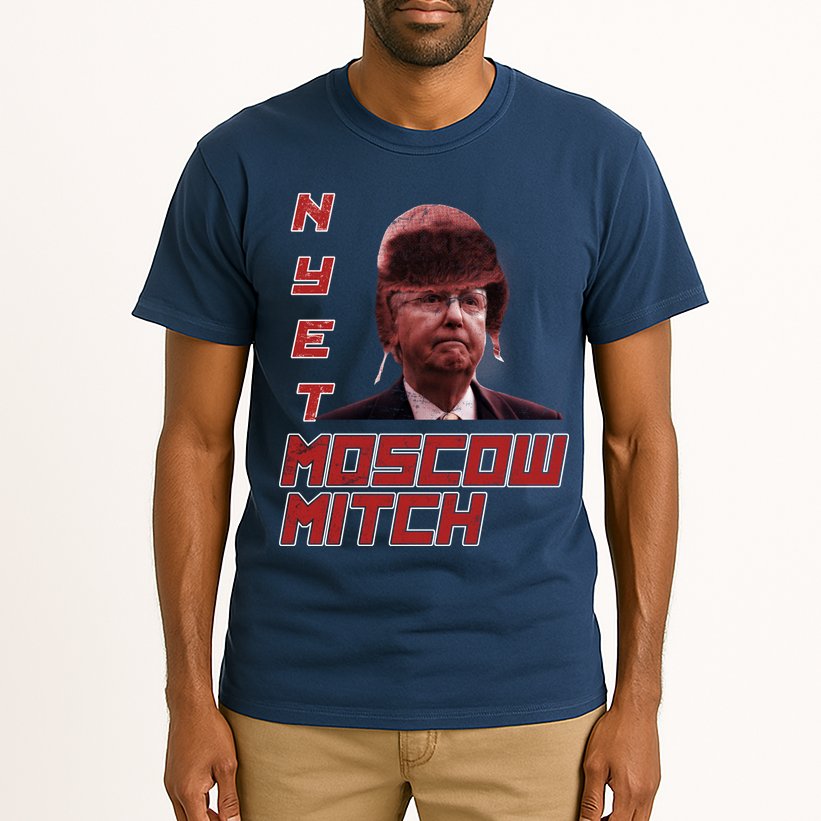 Moscow Mitch McConnell Nyet Tall T-Shirt