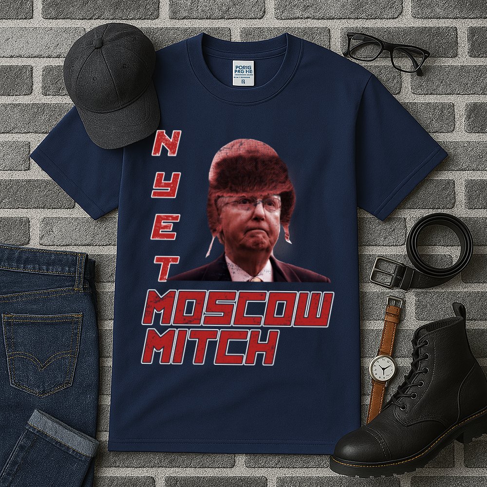 Moscow Mitch McConnell Nyet Tall T-Shirt