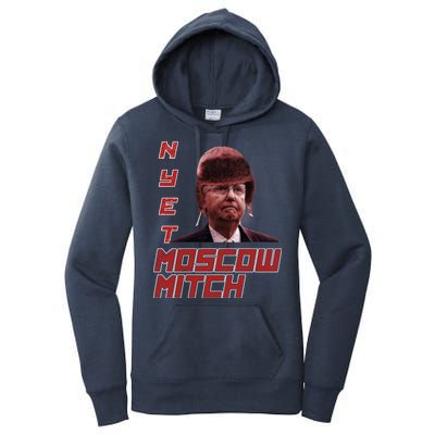 Moscow Mitch McConnell Nyet Women's Pullover Hoodie