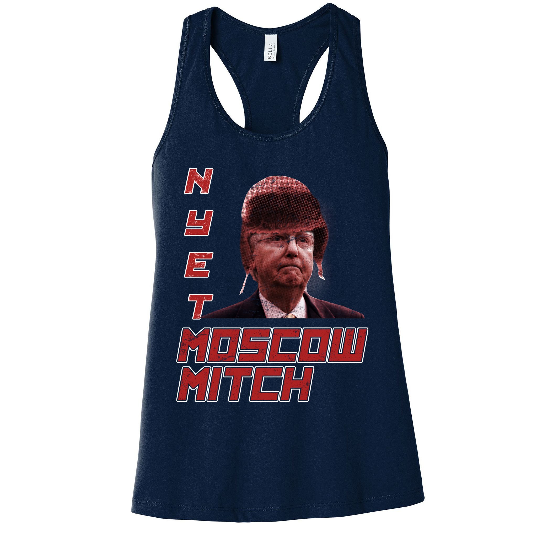 Moscow Mitch McConnell Nyet Womens Tank Top