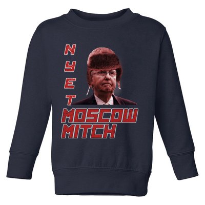 Moscow Mitch McConnell Nyet Toddler Sweatshirt