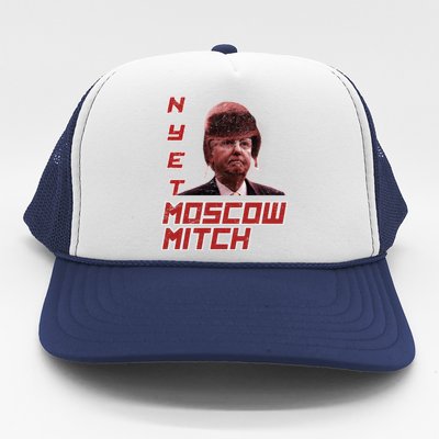 Moscow Mitch McConnell Nyet Trucker Hat