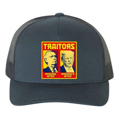 Moscow Mitch Moscow's Bitch Mitch Trump Traitors Yupoong Adult 5-Panel Trucker Hat