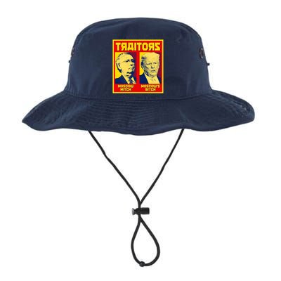 Moscow Mitch Moscow's Bitch Mitch Trump Traitors Legacy Cool Fit Booney Bucket Hat