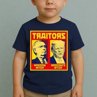 Moscow Mitch Moscow's Bitch Mitch Trump Traitors Toddler T-Shirt