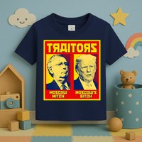 Moscow Mitch Moscow's Bitch Mitch Trump Traitors Toddler T-Shirt
