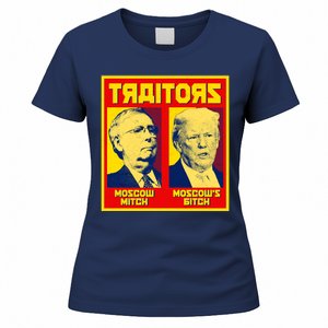 Moscow Mitch Moscow's Bitch Mitch Trump Traitors Women's T-Shirt