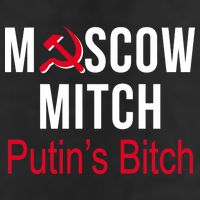 Moscow Mitch Putin's Bitch Adult Drive Performance Visor