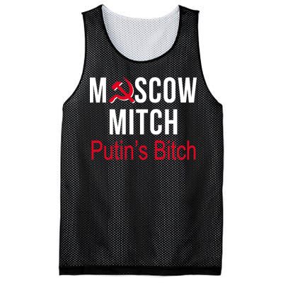 Moscow Mitch Putin's Bitch Mesh Reversible Basketball Jersey Tank