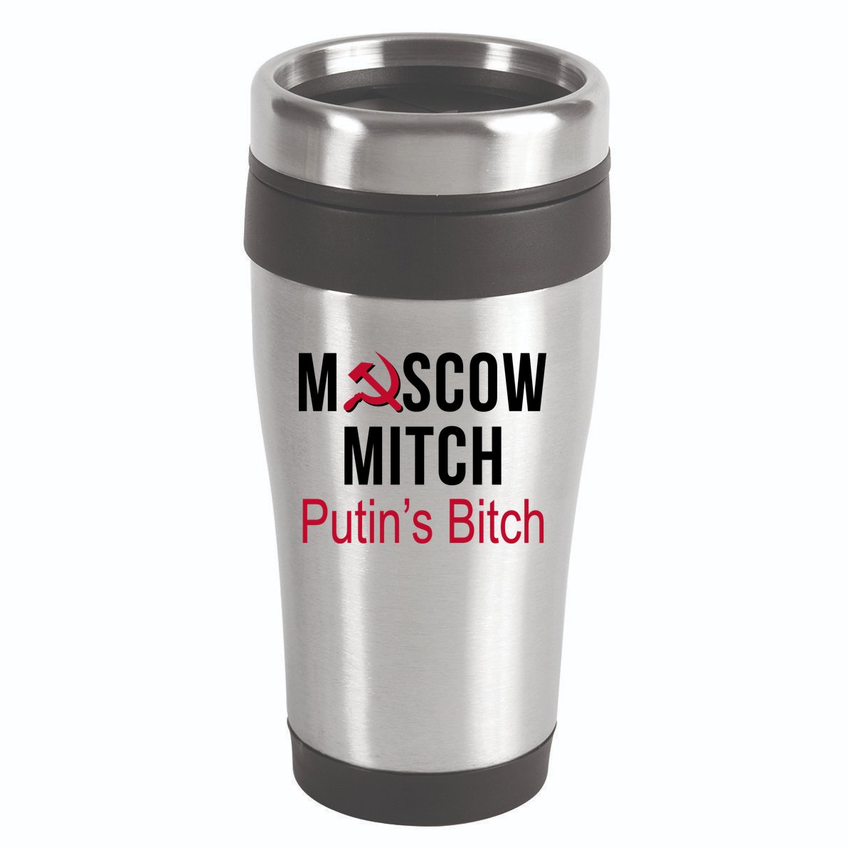 Moscow Mitch Putin's Bitch 16oz Travel Tumbler