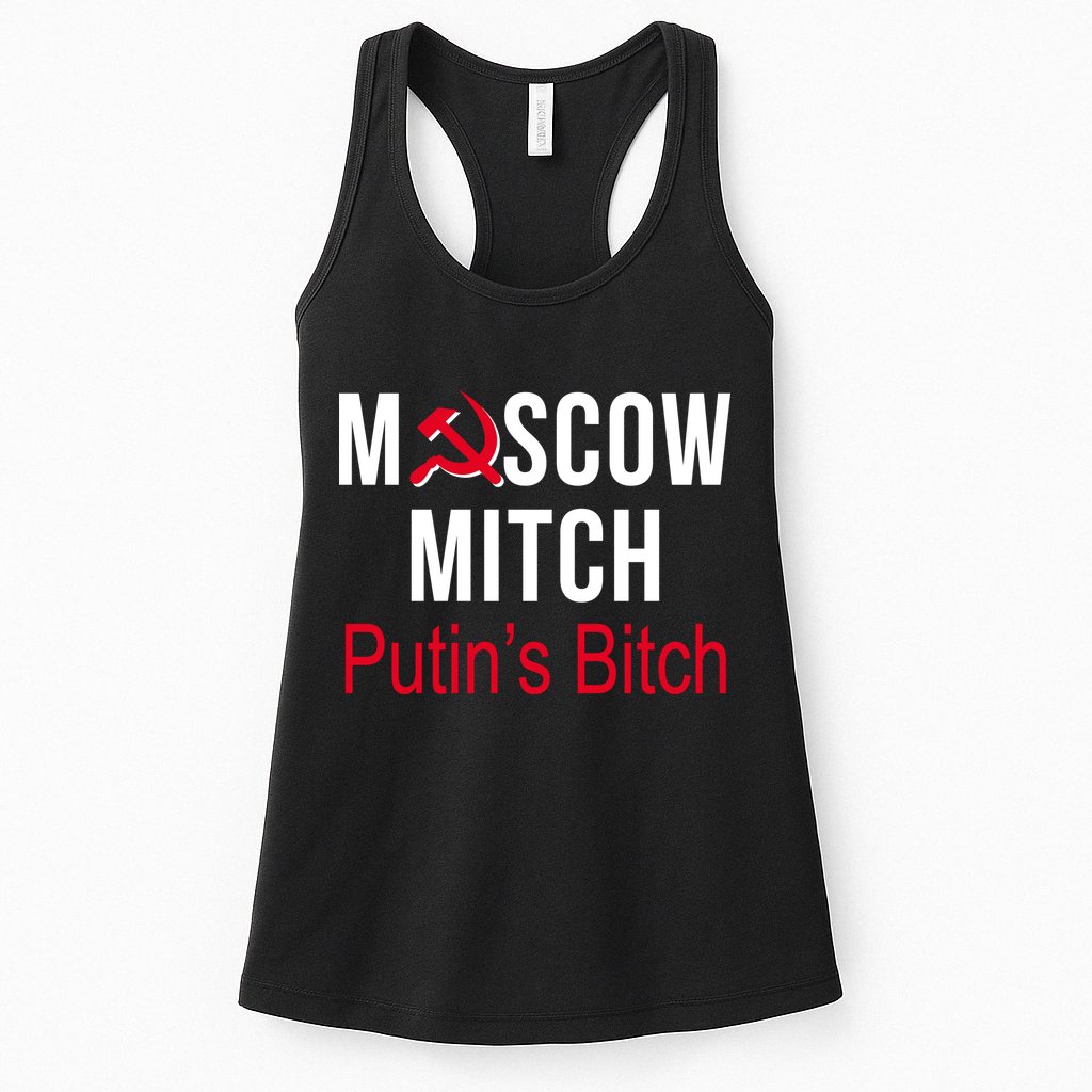 Moscow Mitch Putin's Bitch Womens Tank Top