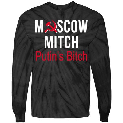 Moscow Mitch Putin's Bitch Tie-Dye Long Sleeve Shirt