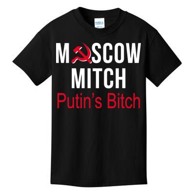 Moscow Mitch Putin's Bitch Kids T-Shirt