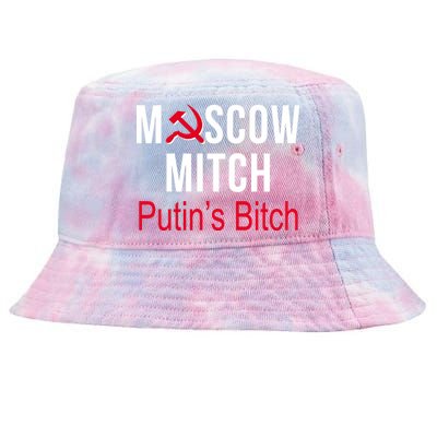 Moscow Mitch Putin's Bitch Tie-Dyed Bucket Hat