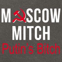 Moscow Mitch Putin's Bitch Cotton Canvas Backpack