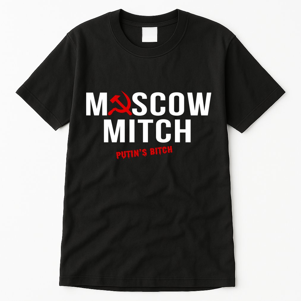 Moscow Mitch Putins Puppet Tall T-Shirt