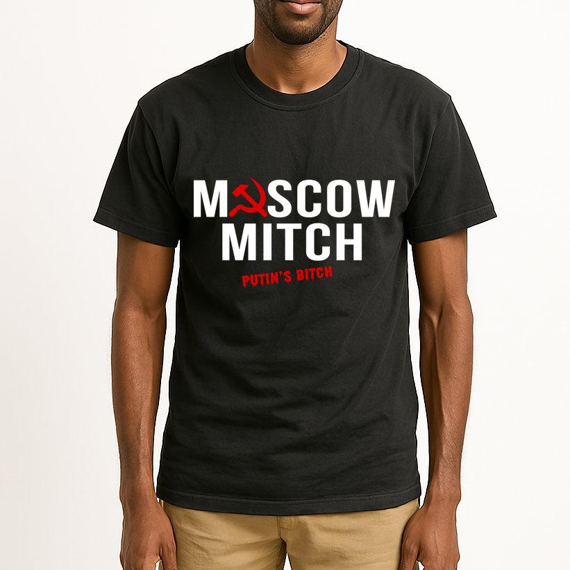 Moscow Mitch Putins Puppet Tall T-Shirt