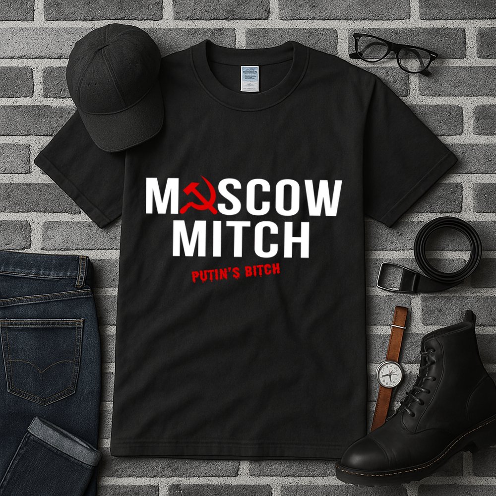 Moscow Mitch Putins Puppet Tall T-Shirt