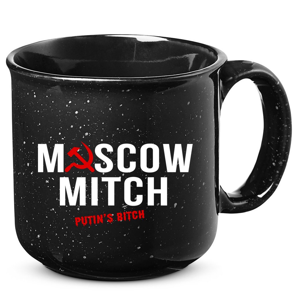 Moscow Mitch Putins Puppet 15oz Campfire Ceramic Mug