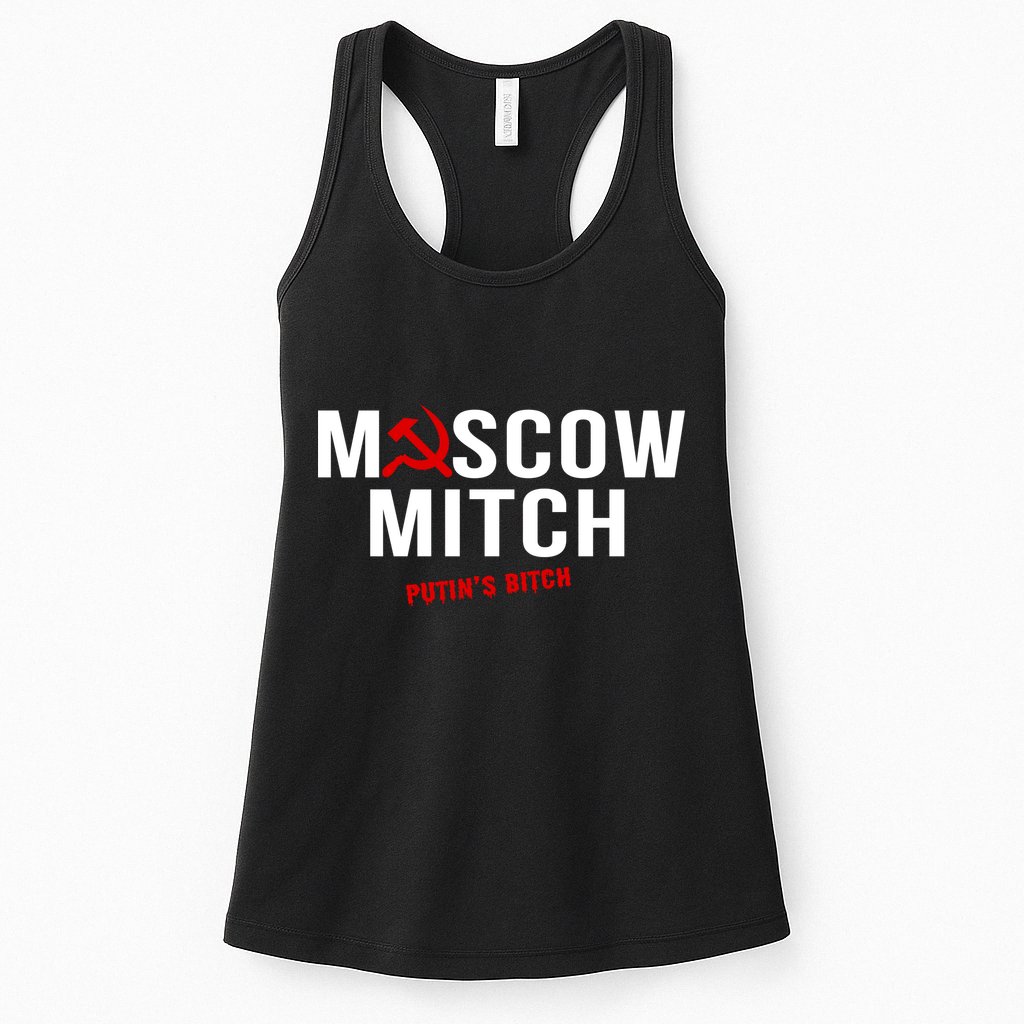 Moscow Mitch Putins Puppet Womens Tank Top