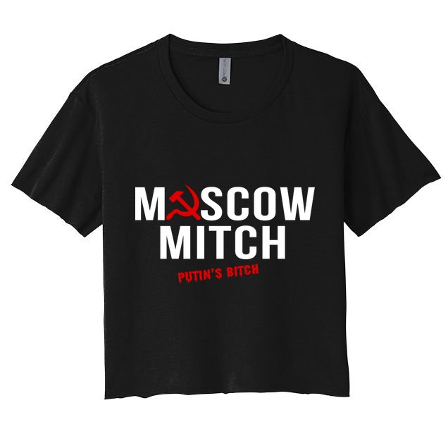 Moscow Mitch Putins Puppet Crop Top