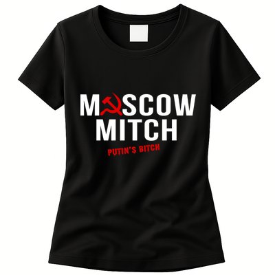 Moscow Mitch Putins Puppet Womens T-Shirt