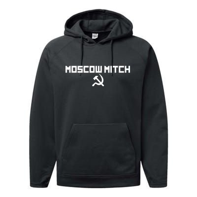 Moscow Mitch Russia Performance Fleece Hoodie