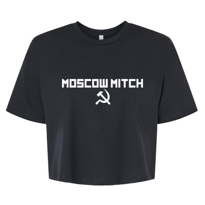 Moscow Mitch Russia Bella+Canvas Jersey Crop Tee