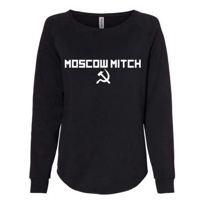 Moscow Mitch Russia Womens California Wash Sweatshirt