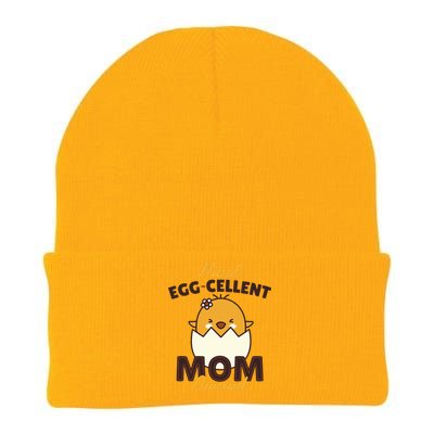 Most Eggcellent Mom Award Knit Cap Winter Beanie