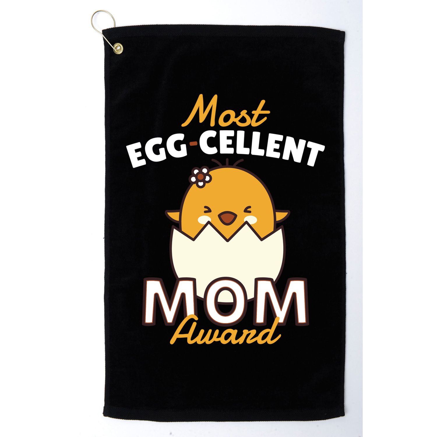 Most Eggcellent Mom Award Golf Towel