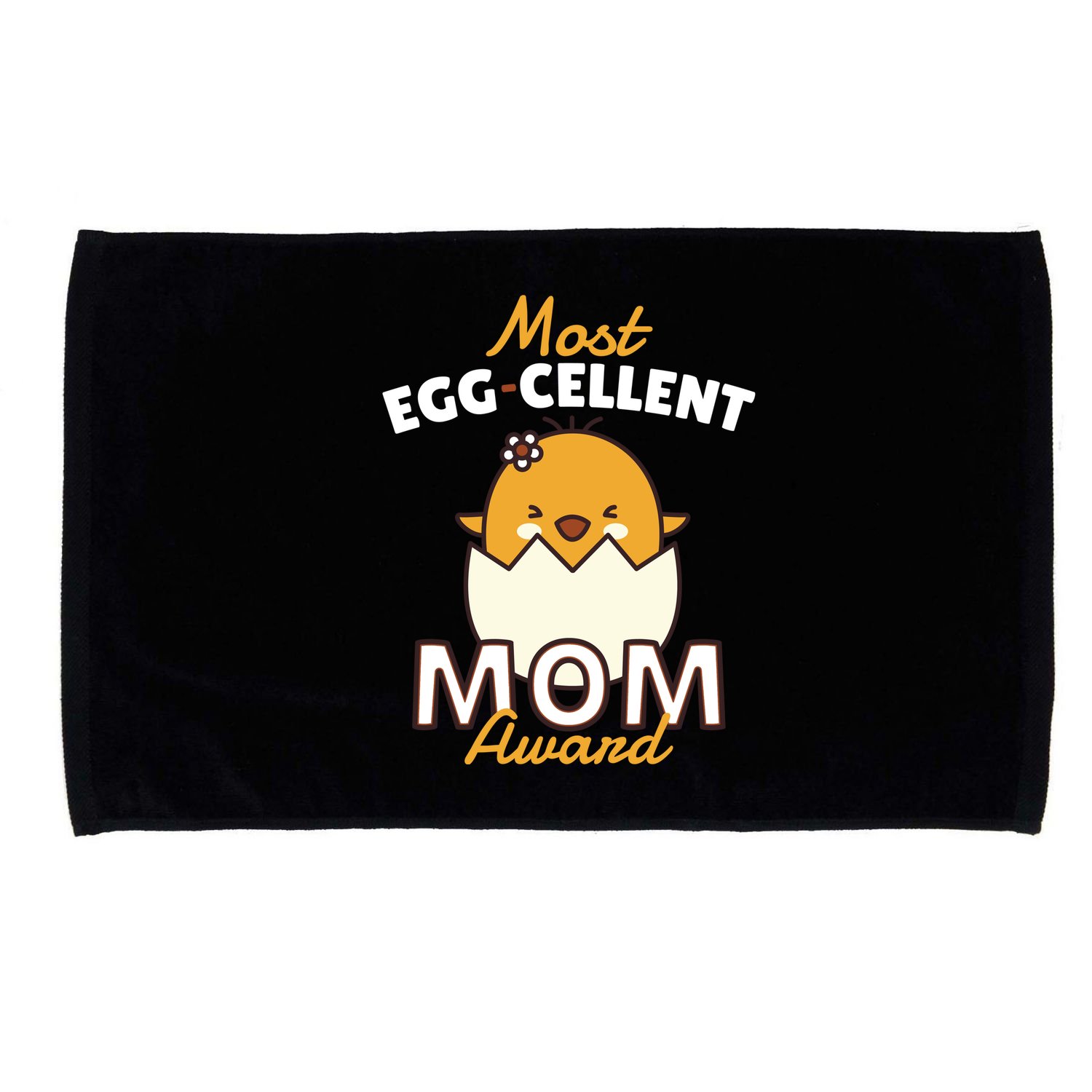 Most Eggcellent Mom Award Microfiber Hand Towel