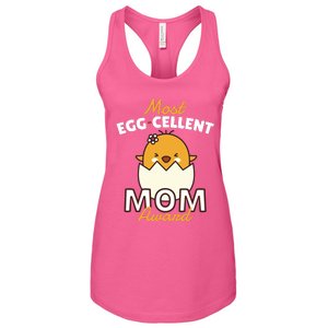 Most Eggcellent Mom Award Women's Racerback Tank