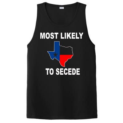 Most Likely To Secede Texas PosiCharge Competitor Tank