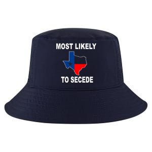 Most Likely To Secede Texas Cool Comfort Performance Bucket Hat