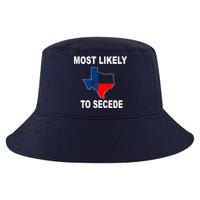 Most Likely To Secede Texas Cool Comfort Performance Bucket Hat