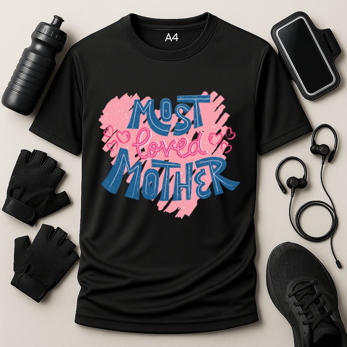 Most Loved Mother Cooling Performance Crew T-Shirt